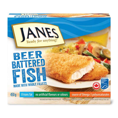JANE BEER UNCOOKED FILLETS [450 G]
