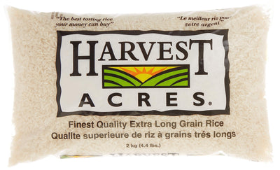 HARVEST ACRES LONG GRAIN RICE [2 KG]