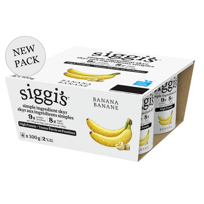 SIGGIS SKYR BANANA MULTIPACK [4 pkg]