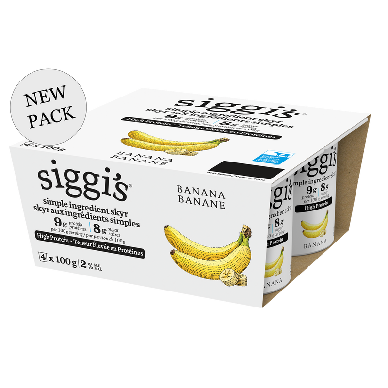 SIGGIS SKYR BANANA MULTIPACK [4 pkg]