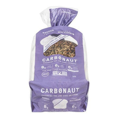 CARB0NAUT KETO BREAD Seeded Multigrain, 544 g