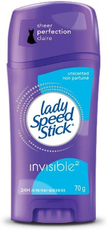 LADY SPEEDSTICK INVS UNSCENTED [70 G]