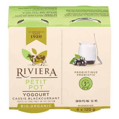 RIVIERA ORG YOGURT CURRANT [4 pcs]