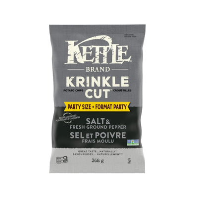 KETTLE KRINKLE SALT & PEPPER [368 G]
