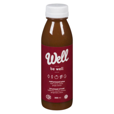 WELL PRESSED JUICE BE WELL [333 ml]