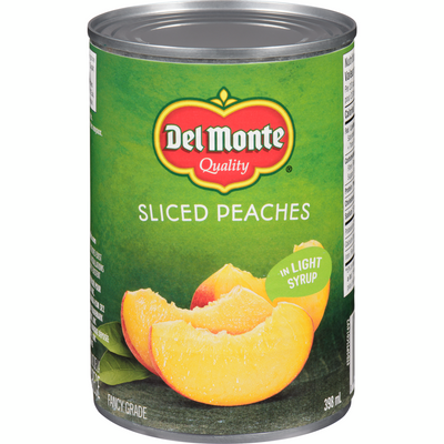 DELMONTE PEACH SLICES IN SYRUP [398 ML]