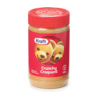 KRAFT CRUNCHY PEANUT BUTTER [500 G]