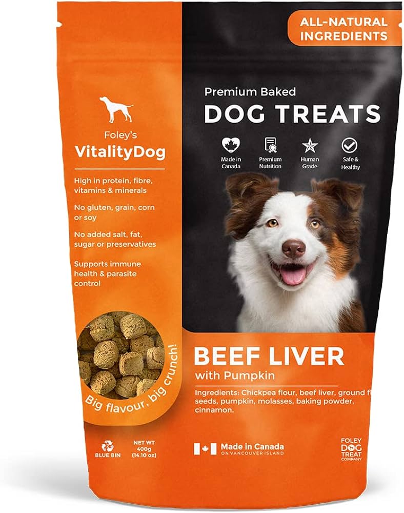 VITALITY DOG BEEF LIVER TREAT [400 G]