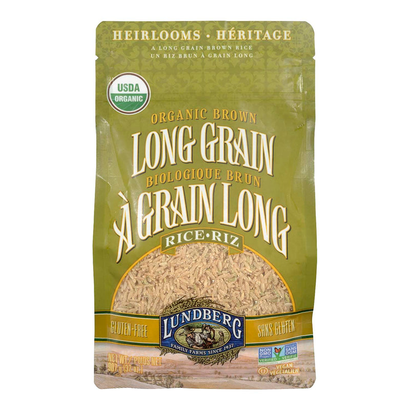 LUNDBERG ORG LNG GR.BROWN RICE [907 G]