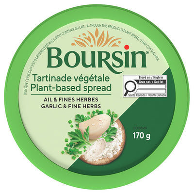 BOURSIN GARLIC HERB PLANT BASE [170 G]