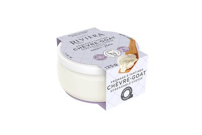 RIVIERA PLAIN GOAT CHEESE [125 g]