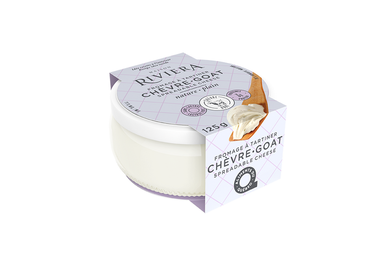 RIVIERA PLAIN GOAT CHEESE [125 g]