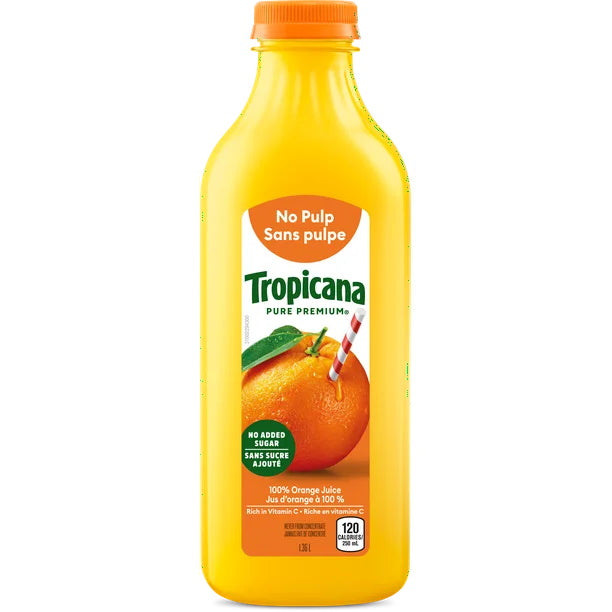 TROPICANA NO PULP OJ [1.36 l]
