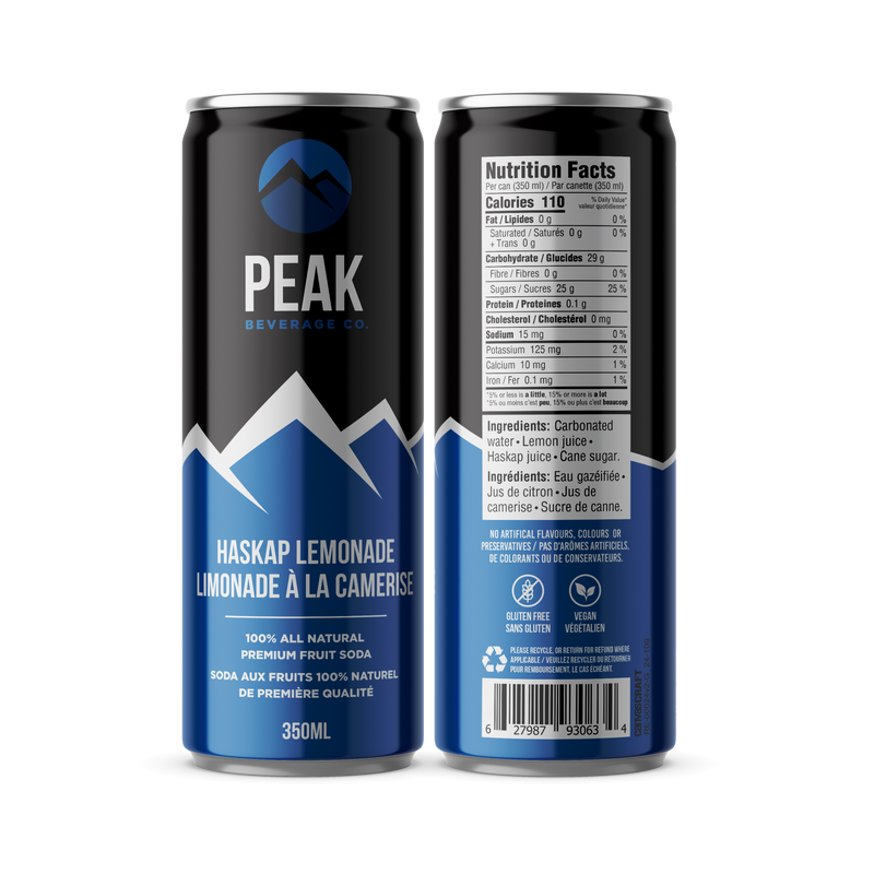 PEAK SODA HASKAP LEMONADE [350 ml]