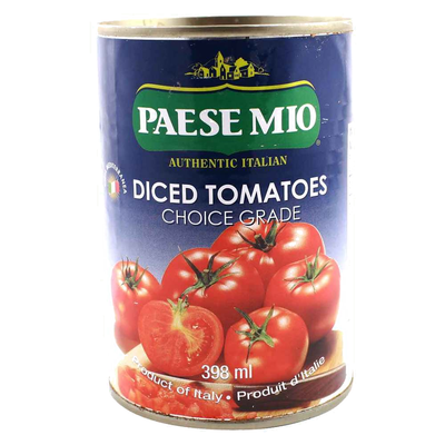 PAESEMIO DICED TOMATOES [398 ml]