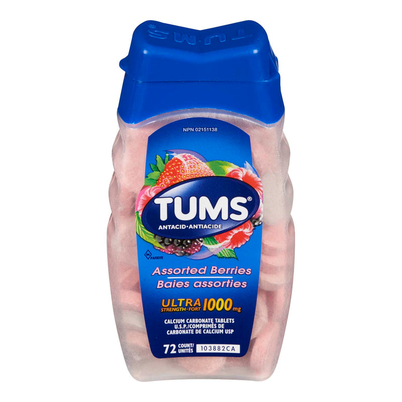 TUMS ULTRA MIXED BERRY [72 S]