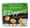 O'DOUGHS NAAN STYLE O'DIPPERS Garlic & Chive, 210 G