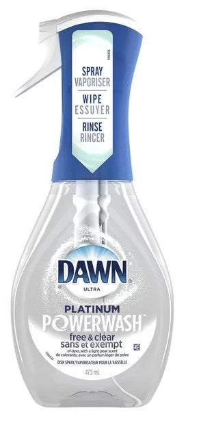 DAWN FREE & CLEAR POWERWASH [473 ml]