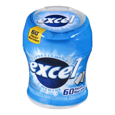EXCEL PEPPERMINT CAN [60 PK]