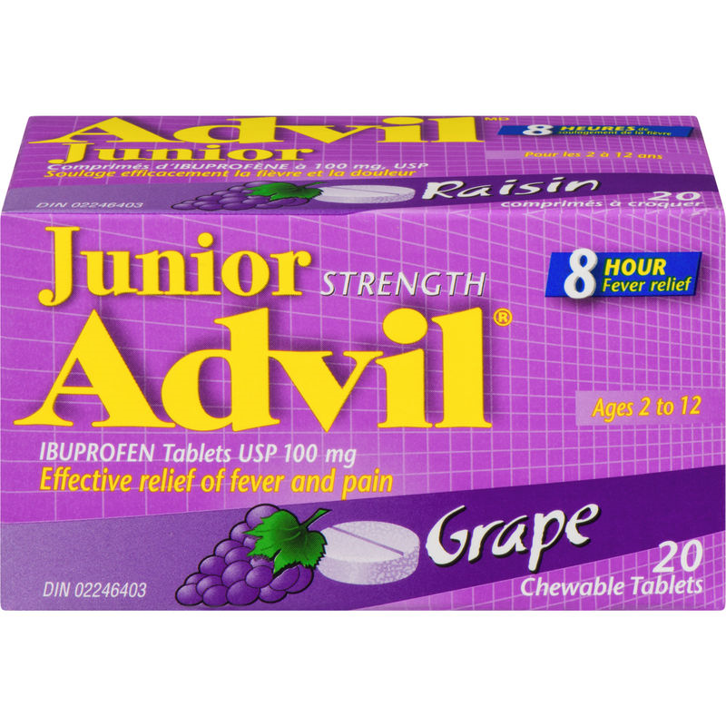 ADVIL FEVER JUNIOR GRAPE [20 s]