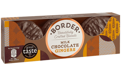 BORDER GINGER MILK CHOC BISC. [150 g]