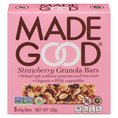 Made Good Strawberry Granola Bars, 120 g