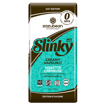 ZAZUBEAN SLINKY HAZELNUT BAR [80 G]