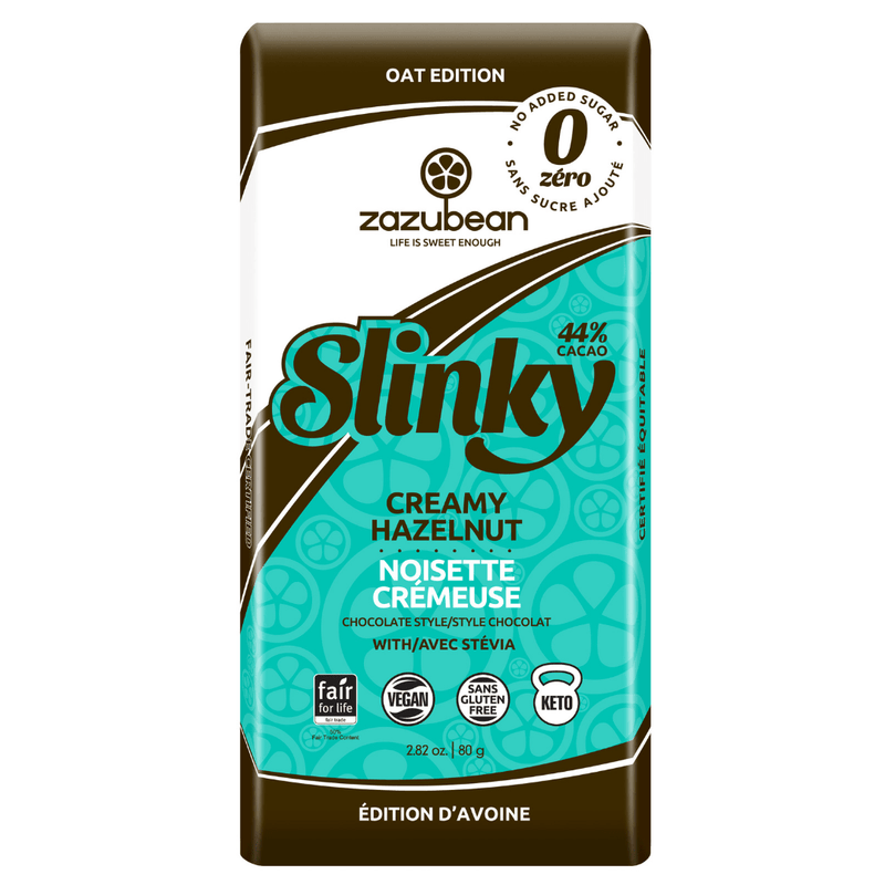 ZAZUBEAN SLINKY HAZELNUT BAR [80 G]