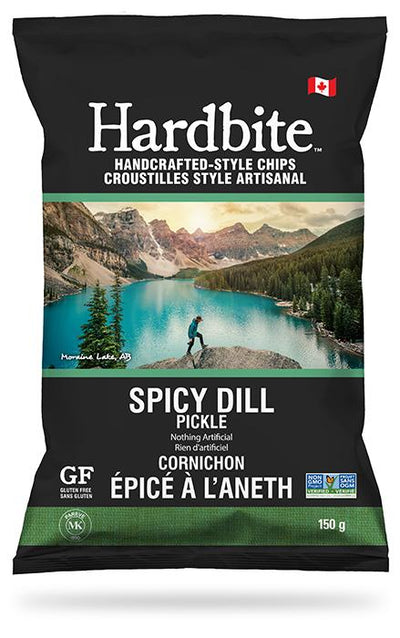 Hardbite Spicy Dill Pickle, 150 g