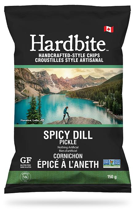 Hardbite Spicy Dill Pickle, 150 g