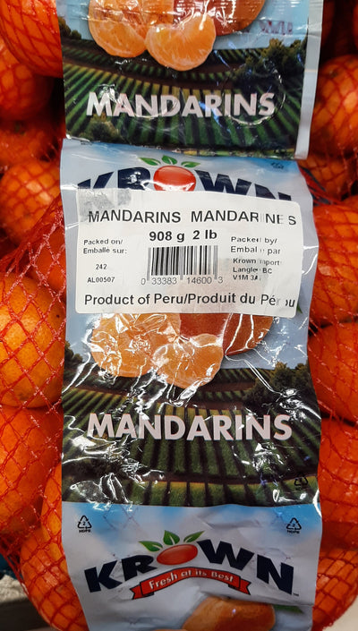 MANDARINS BAG [2 LB]