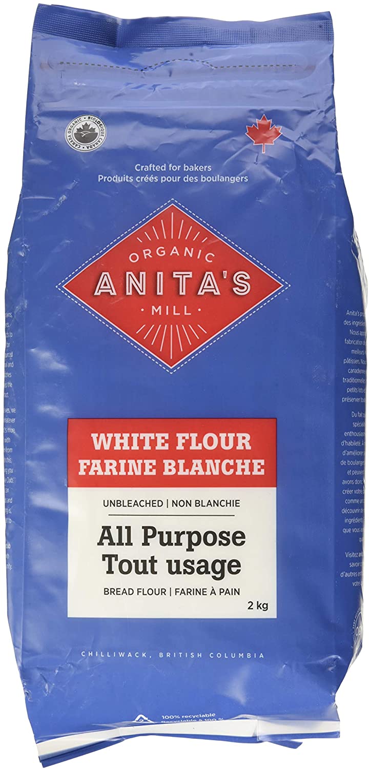 ANITAS ORGANIC WHITE FLOUR [2 KG]