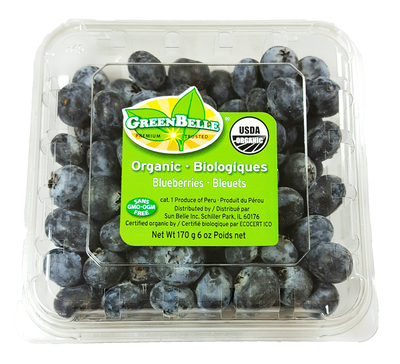 ORG BLUEBERRIES [170 pint]