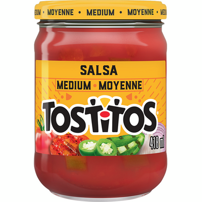TOSTITOS MEDIUM SALSA [418 ML]