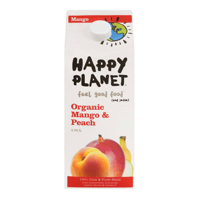 HAPPY PLANET ORG MANGO PEACH [1.75 L+DEP]