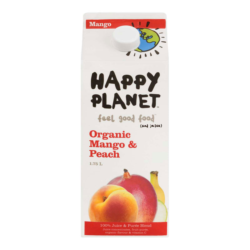 HAPPY PLANET ORG MANGO PEACH [1.75 L+DEP]