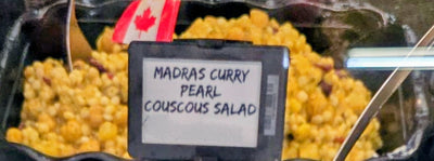PEARL COUSCOUS SALAD Madras Curry
