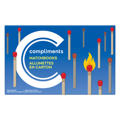COMPLIMENTS MATCHBOOKS [50 PK]