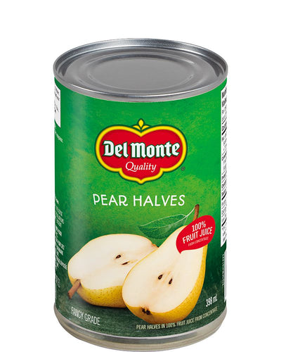 DEL MONTE PEAR HALVES IN WATER [398 ML]