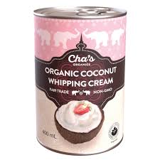 CHA'S ORGANIC COCONUT WHIPPING CREAM [400 ML]