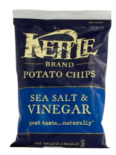 KETTLE SALT & VNIEGAR CHIPS [56 G]