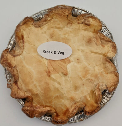 SIMONS STEAK & VEG PIE 8" [750 G]