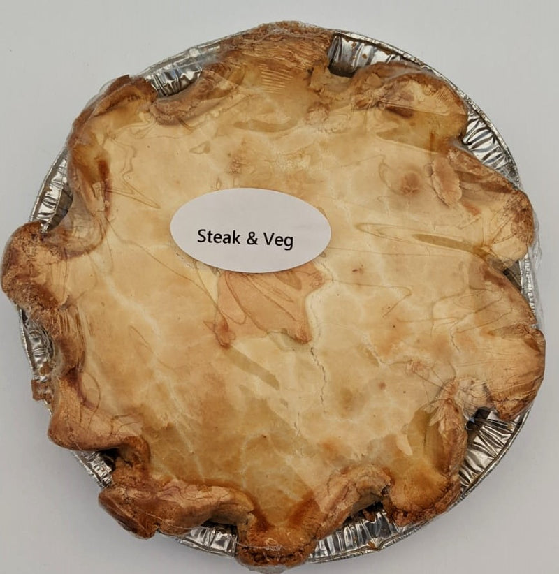 SIMONS STEAK & VEG PIE 8" [750 G]