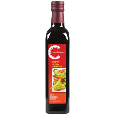COMPLIMENTS RED WINE VINEGAR [500 ML]
