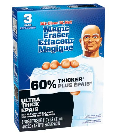 MR CLEAN MAGIC ERASER THICK [3 PACK]
