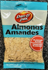 DAN-D-PAK ALMONDS Blanched & Sliced, 100 g