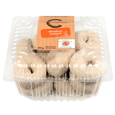 COMPLIMENTS MINI CINNAMON DONUTS [155 G]