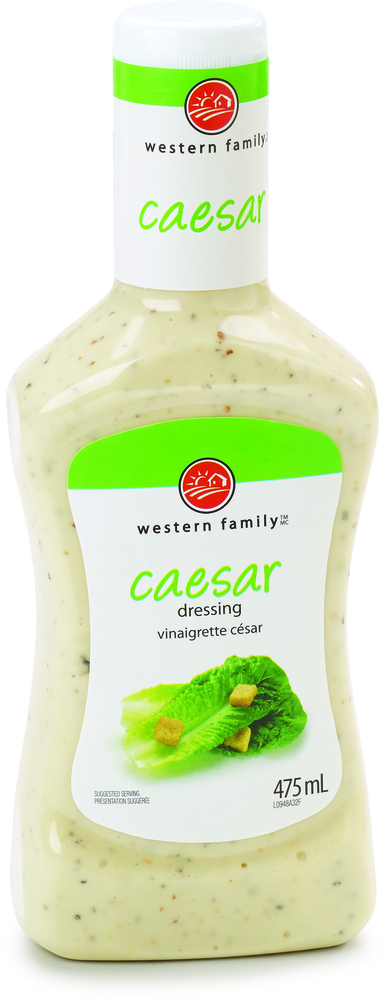 WESTERN FAMILY CAESAR DRESSING [475 ML]
