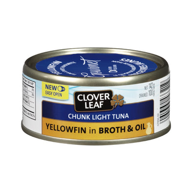 CL YELLOWFIN TUNA IN BROTH/OIL [142 G]
