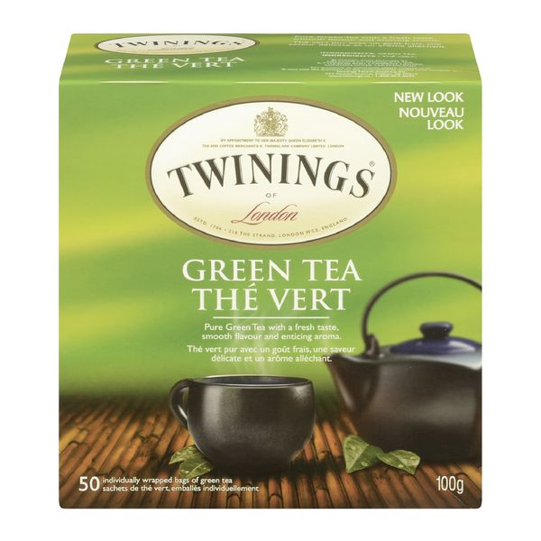 TWININGS GREEN TEA [50 BAGS]